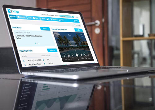 Cloud-based hotel content management system